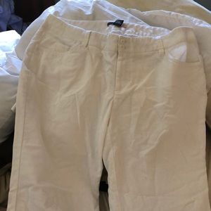 White pants 18w